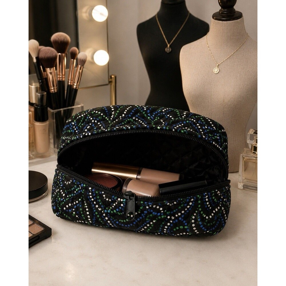 Vera Bradly make-up Bag In Multicolor With Zipper
